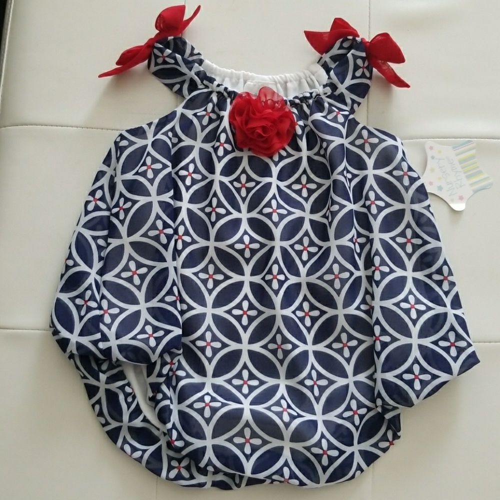Brand new 3 months baby girl romper